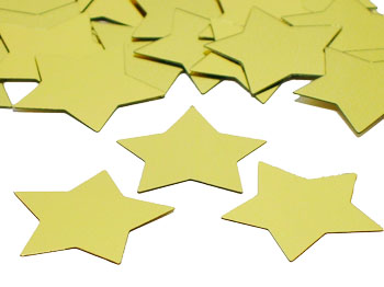 Star Confetti, Gold 3/4
